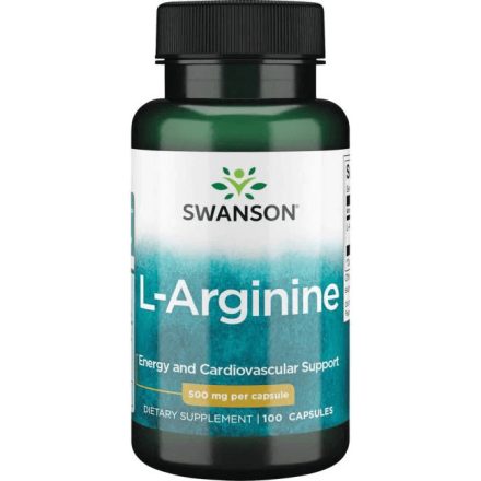 Swanson L-Arginine 500mg 100 kapszula