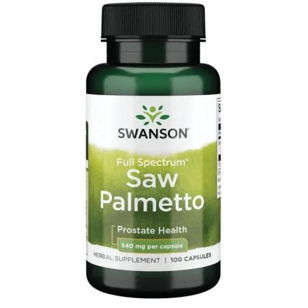 Swanson SAW PALMETTO (Fűrészpálma) 540mg 100 kapszula