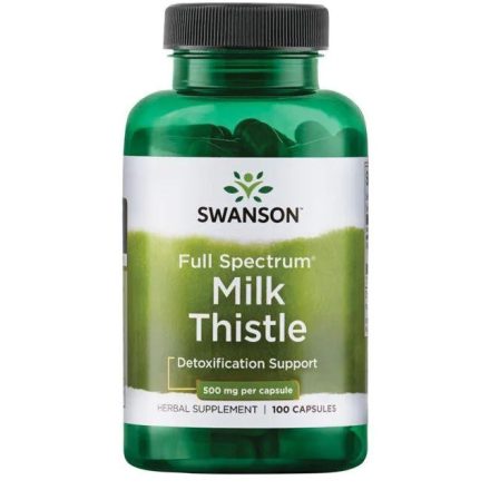 Swanson MILK THISTLE (Máriatövis) 500mg 100 kapszula