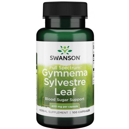 Swanson GYMNEMA SYLVESTRE 400mg 100 kapszula