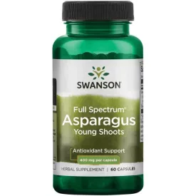  Swanson Asparagus 400mg full spectrum spárgacsíra kivonat 60 kapszula
