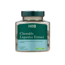 Holland & Barrett Édesgyökér rágótabletta 760mg - 60db