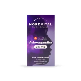 Nordvital Ashwagandha 249mg kapszula - 60db