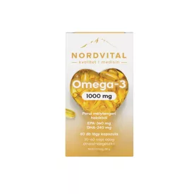 Nordvital Omega-3 Halolaj - 60db