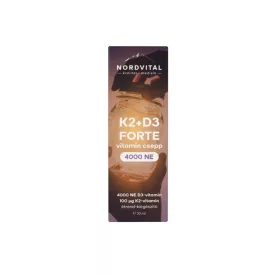 Nordvital D3+K2 Forte csepp 60 adag - 30ml