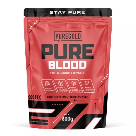 PureGold Pure Blood Pre-Workout - Pink Lemonade 300g