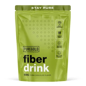 PureGold Fiber Drink - Dubai Chocolate 500g