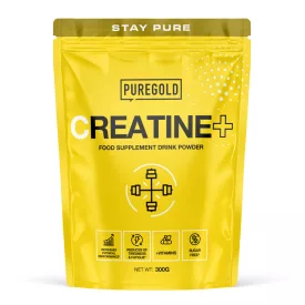 PureGold Creatine+ - Strawberry 300g