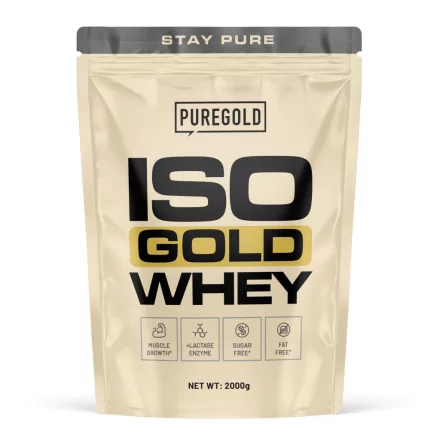 PureGold Iso Whey Gold fehérjepor - Bourbon Vanilla 2000g