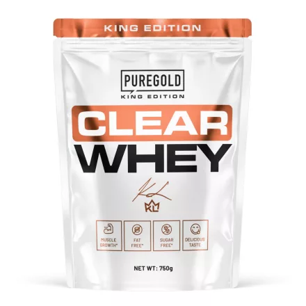 PureGold Compact KING Clear Whey Isolate - Orange Juice 750g