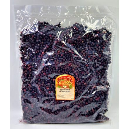 Paleolit Liofilizált fekete ribizli 1kg lédig szemek Black currant