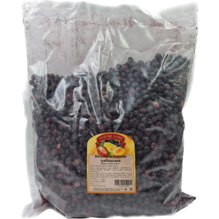 Paleolit Liofilizált kék áfonya 1kg szemek lédig Blueberries