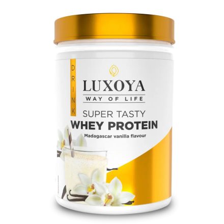 Luxoya Super Tasty Whey Protein 450g - Madagaszkári vanília ízű