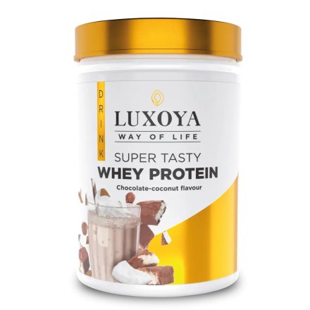 Luxoya Super Tasty Whey Protein 450g csokoládé-kókusz íz