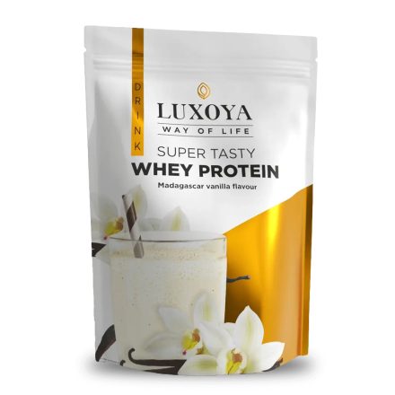 Luxoya Super Tasty Whey Protein 450g - Madagaszkári vanília ízű Doy