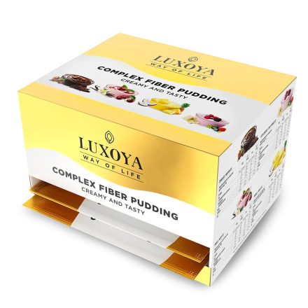 Luxoya Complex rostpuding fehérjével gyűjtődoboz 8x35 g