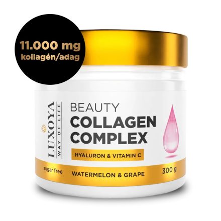 Luxoya Beauty Collagen Complex italpor 300g - Görögdinnye-szőlő íz