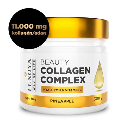 Luxoya Beauty Collagen Complex italpor 300g - ananász íz