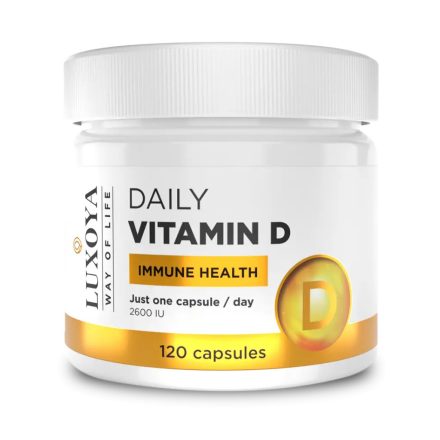 Luxoya Daily Vitamin D - D3-vitamin 120 db