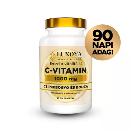 Luxoya vitamin C-1000 tabletta 90 db