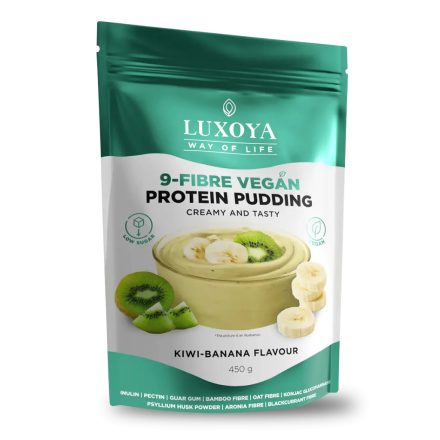 Luxoya Vegan Protein Puding 450g - Kivi-banán ízű