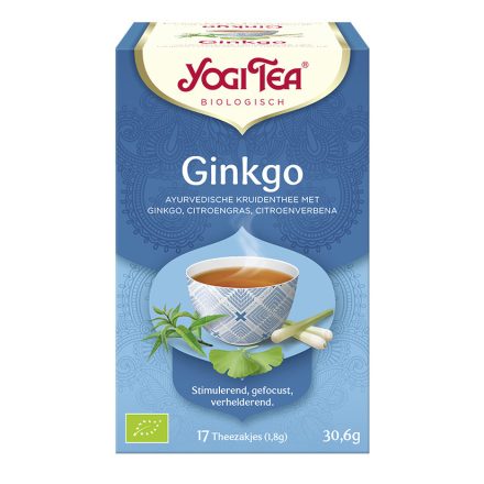 BIO Ginkgo tea 17x1,8g Yogi