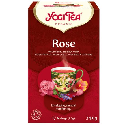 BIO Rózsa tea 17x2g Yogi Rose