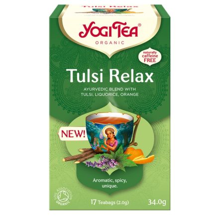 BIO Pihentető Tulsi tea 17x2g Yogi Tulsi Relax