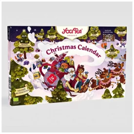   Yogi tea Adventi naptár BIO teaválogatás 24db teafilter Christmas Calendar 2024