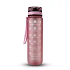 Luxoya Motivációs fitnesz kulacs - rózsaszín