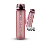 Luxoya Motivációs fitnesz kulacs - rózsaszín