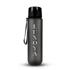 Luxoya Motivációs fitnesz kulacs - fekete