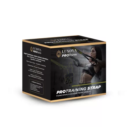 Luxoya PROTRAINING STRAP - Funkcionális edzőheveder - Szatén zöld