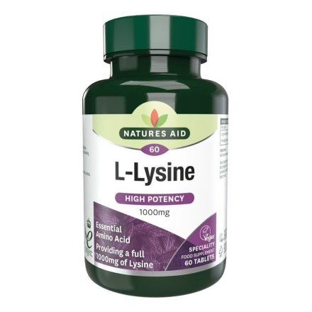 Natures Aid L-Lysine 1000 mg tabletta 60 db