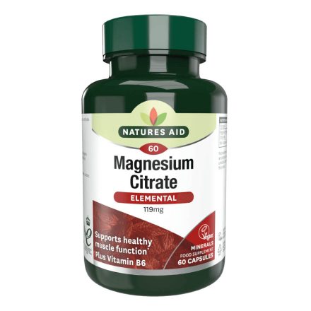 Natures Aid Magnézium citrát 750mg kapszula 60db