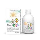 LipoCell MultiKids folyékony étrend-kiegészítő 250 ml