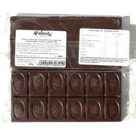  Paleolit Gesztenyés étcsokoládé 100g ízesített krémmel töltve