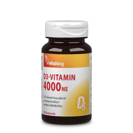 Vitaking D-4000 vitamin (90) kapszula