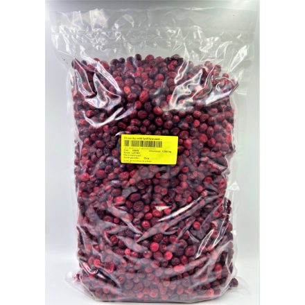 Paleolit Liofilizált vörös áfonya 1kg szemek lédig Cranberries