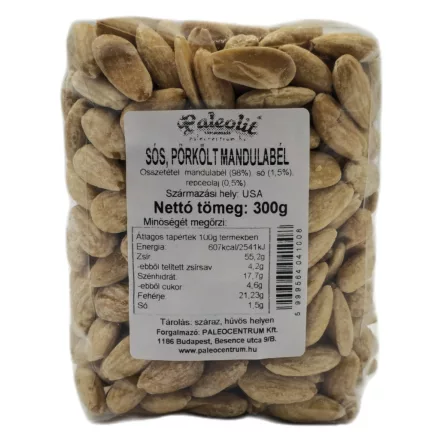 Paleolit Mandulabél sós-pörkölt 300g