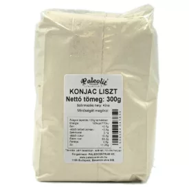   Paleolit Konjac liszt 300g 120-200 mesh glükomannán tartalom min 90%