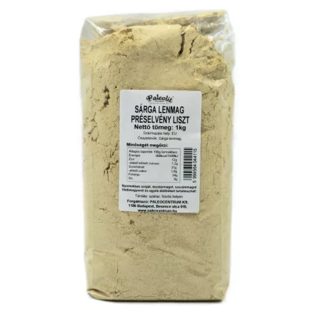 Paleolit Sárga lenmagliszt 1kg préselvényből