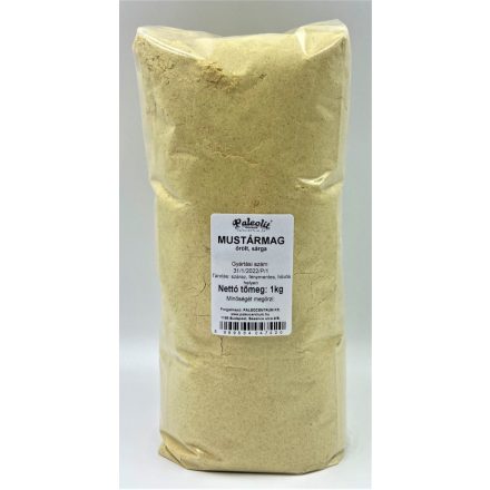 Paleolit Mustármag őrölt sárga 1kg Yellow mustard powder