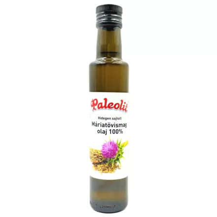 Paleolit Máriatövismag olaj 100% 250ml hidegen sajtolt (Silybum marianum)