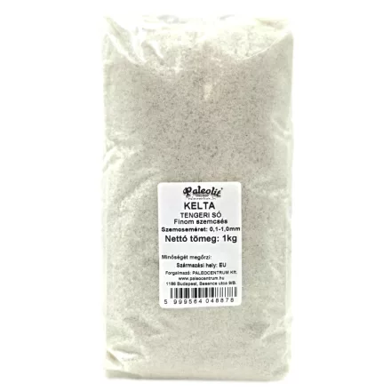 Paleolit Kelta tengeri só finom 1kg 0,1-1,0mm Celtic bluesea salt fine