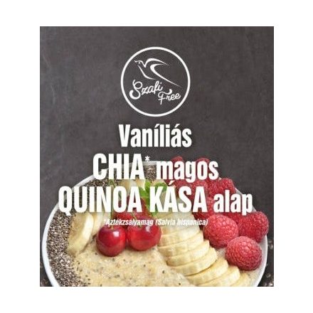 Szafi Free Chia magos quinoa kása alap, vaníliás 300g