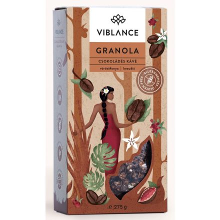 Viblance Csokoládés Kávé Granola 275g