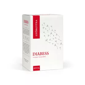   Györgytea Diabess filteres teakeverék 40 x1,5g Cukorbetegeknek