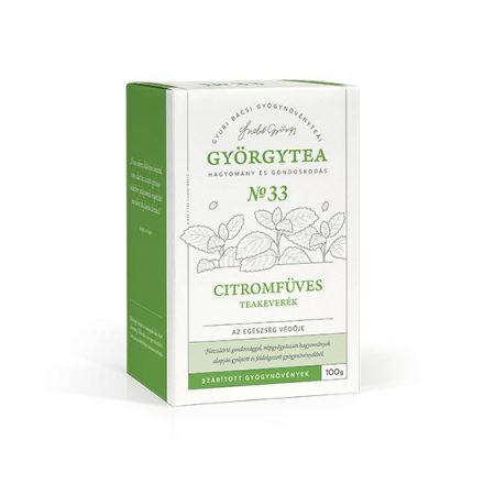 Györgytea Citromfüves teakeverék 100g Az egészség védője No.33