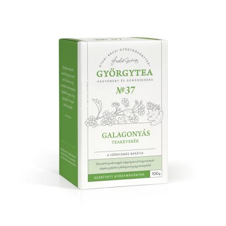 Györgytea Galagonyás teakeverék 100g A vérnyomás barátja No.37